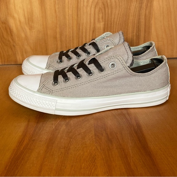 Womens 7 Converse All Star Low Sneakers Grey SEF1591 - Picture 3 of 8